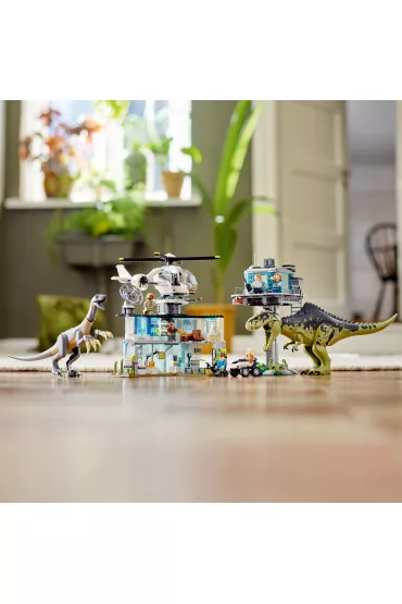 LEGO Jurassic World Atak giganotozaura i terizinozaura 76949