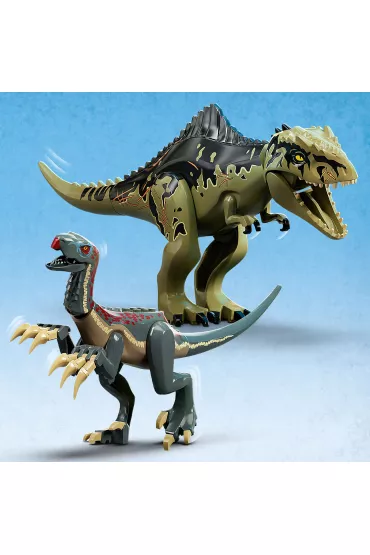 LEGO Jurassic World Atak giganotozaura i terizinozaura 76949