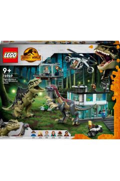 LEGO Jurassic World Atak giganotozaura i terizinozaura 76949