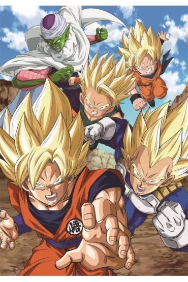 Puzzle 104 el. SuperColor. Dragon Ball Clementoni