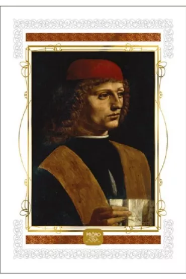 DaVinci Karnet B-3J 515 003 + koperta Leonardo DaVin 16x23 cm