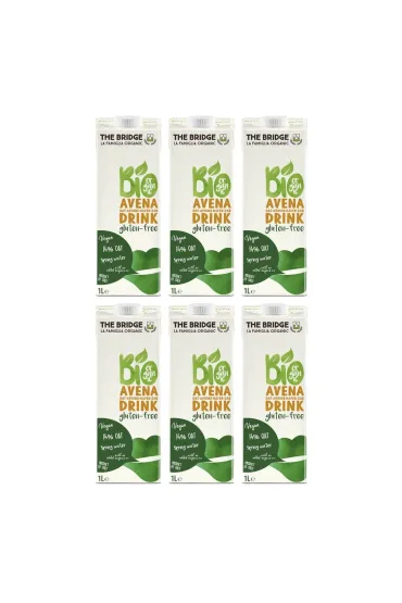 The Bridge Nap�j owsiany bez glutenu Zestaw 6 x 1 l Bio
