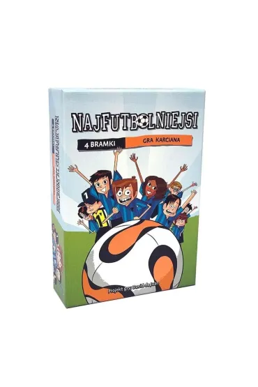 Najfutbolniejsi. 4 Bramki. Gra karciana Finebooks