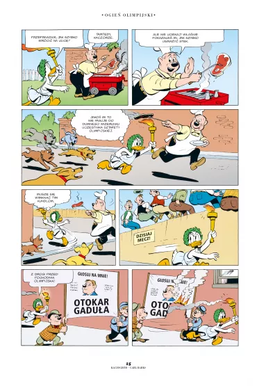 Ogie� olimpijski i inne historie z roku 1964. Kaczogr�d - Carl Barks