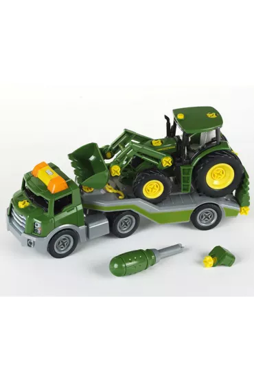 Traktor John Deere do skr�cania na lawecie Klein Trefl
