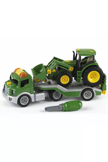 Traktor John Deere do skr�cania na lawecie Klein Trefl