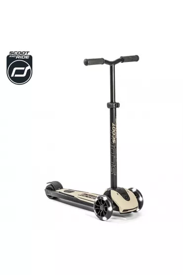Hulajnoga trjkoowa balansowa ze wieccymi kkami 5+ lat Ash Scootandride