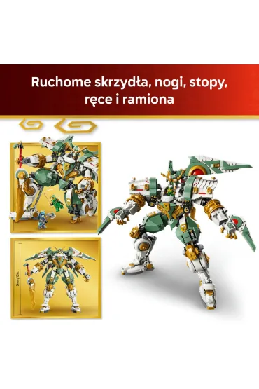 LEGO Ninjago Tytanowy mech Lloyda - 15. rocznica 71860