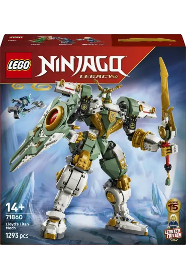 LEGO Ninjago Tytanowy mech Lloyda - 15. rocznica 71860