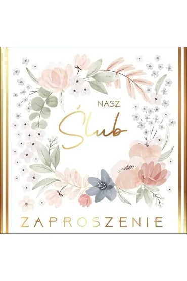 Kukartka Zaproszenie �lub