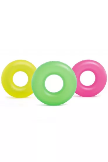 Ko�o do p�ywania neon 91cm MIX Intex