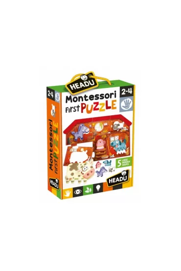 Montessori. Moje pierwsze puzzle Headu