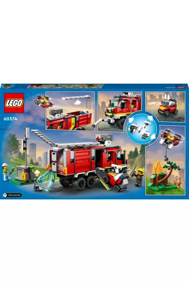 LEGO City Terenowy pojazd stra�y po�arnej 60374
