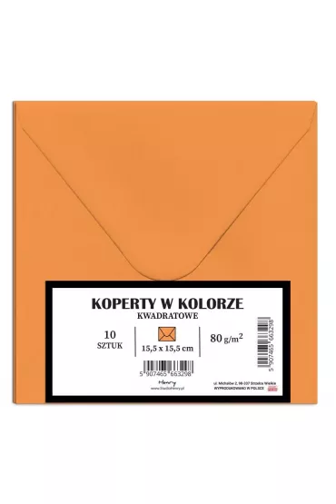Henry Koperty KW pomara�czowe 10 szt