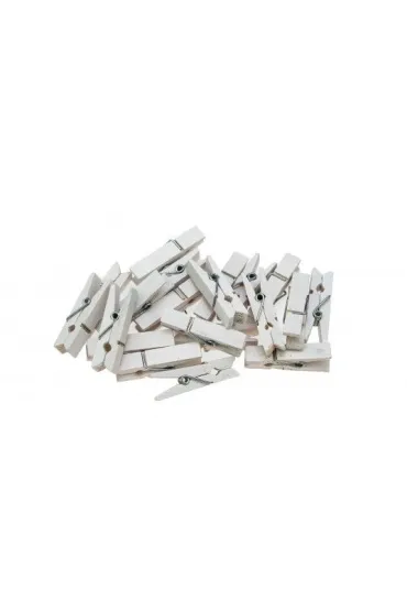 Brewis Klamerki bia�e 3.5 cm
