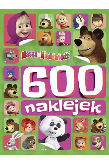 Masza i Nied�wied�. 600 naklejek