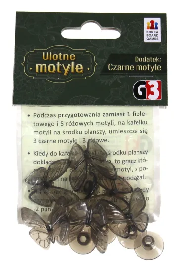 Ulotne motyle: dodatek Czarne motyle G3 - Reiner Knizia