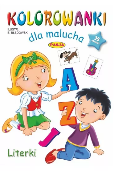 Kolorowanki dla malucha- Literki