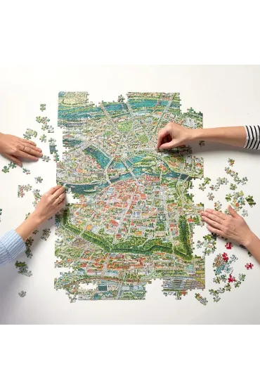 Puzzle Puzzlove CzuCzu 1000 el. Miasto Wroc�aw Bright Junior Media