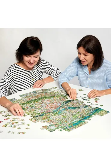 Puzzle Puzzlove CzuCzu 1000 el. Miasto Wroc�aw Bright Junior Media