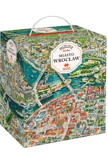 Puzzle Puzzlove CzuCzu 1000 el. Miasto Wroc�aw Bright Junior Media
