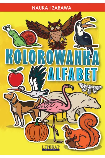 Kolorowanka alfabet - Krzysztof Tonder