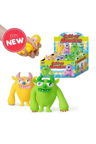 Gniotek - Light Up Monsters One for Fun