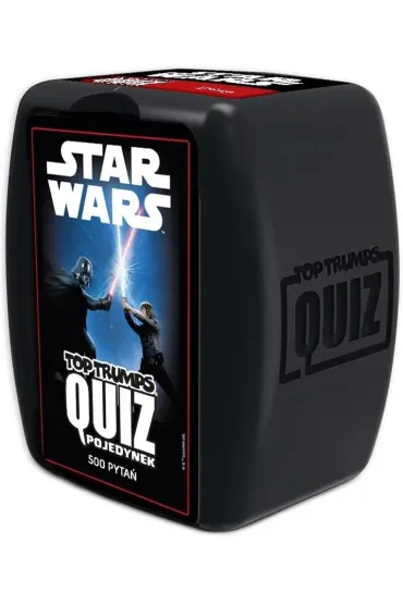 Top Trumps Quiz 500 pyta� Star Wars Pojedynek Winning Moves