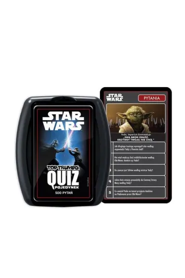 Top Trumps Quiz 500 pyta� Star Wars Pojedynek Winning Moves