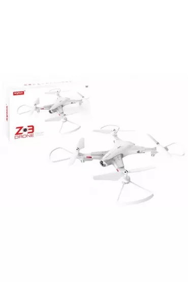 Dron R/C Z3 720P kamera bia�y LeanToys