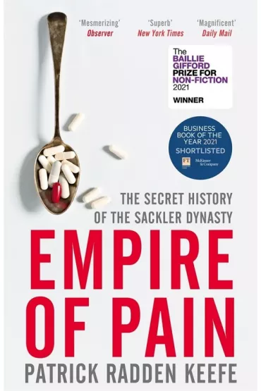 Empire of Pain wer. angielska - Patrick Radden Keefe