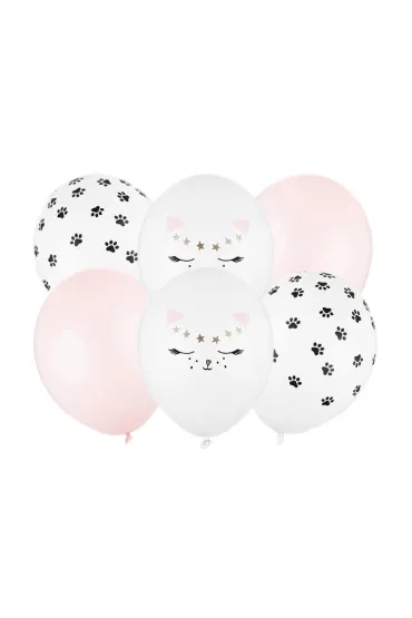 PartyDeco Balony Kotki 30cm