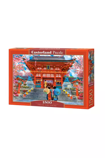Puzzle 1500 el. C-152025-2 Praise for Spring Castorland