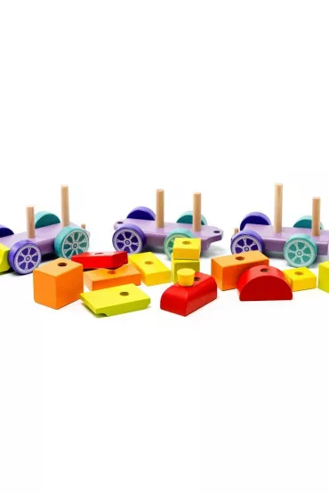 Poci�g drewniany LP-3 Cubika