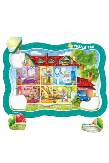 Puzzle ramkowe 24 el. Mysi domek Roter Kafer