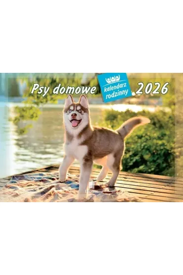 Lucrum Kalendarz 2026 rodzinny Psy domowe