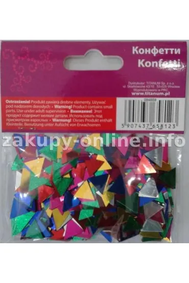 Titanum Konfetti tr�jk�ty 14 g