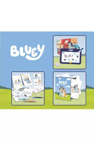 Bluey Art desk Lisciani