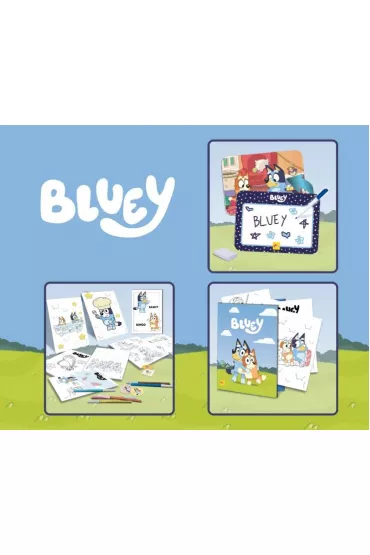Bluey Art desk Lisciani