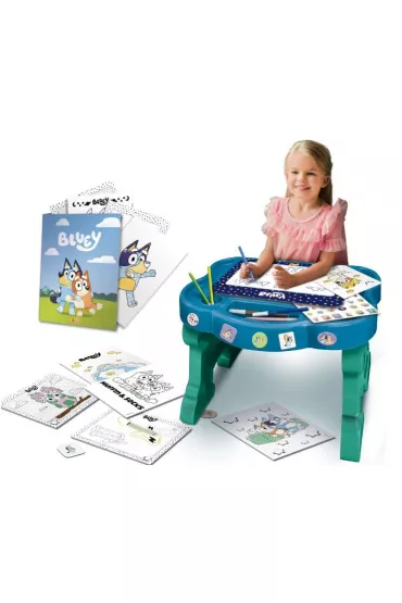 Bluey Art desk Lisciani
