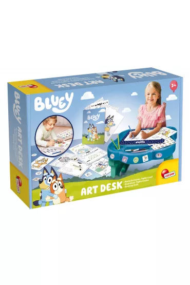 Bluey Art desk Lisciani