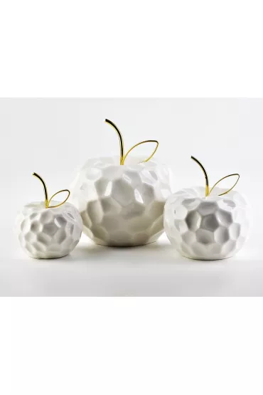Mondex Figurka w kszta�cie jab�ka 9 x 10,5 cm