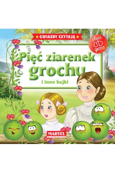 Bajki do poduszki + CD - Pi�� ziarenek grochu