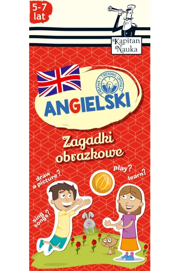 Zagadki obrazkowe Angielski 5-7 lat