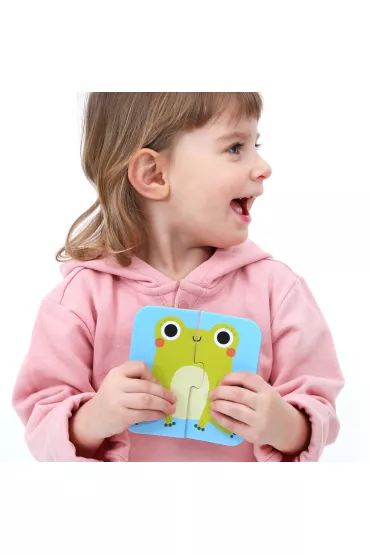 Puzzle Ukadam powki Zwierzta Bright Junior Media
