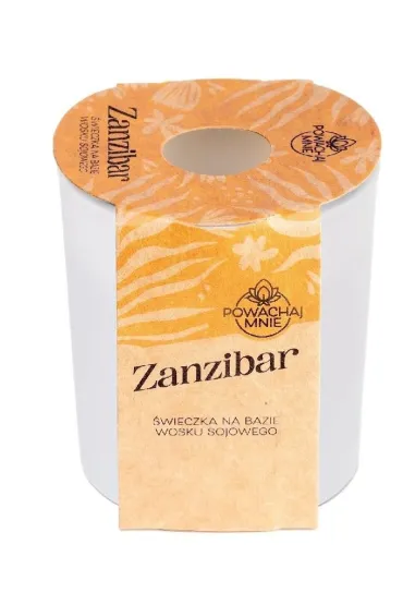 Pavoncella �wieczka sojowa Pow�chaj mnie Zanzibar bia�a 130 ml