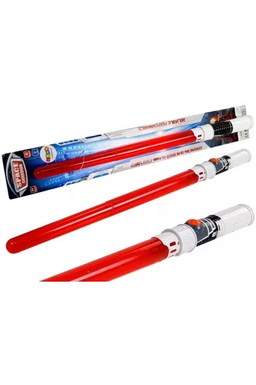 Miecz �wietlny kosmiczny niebieski LeanToys