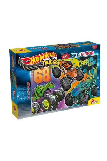 Puzzle Hot Wheels 60 Maxifloor Lisciani