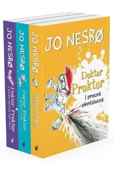 Pakiet: Doktor Proktor. Tom 1-3 - Jo Nesbo