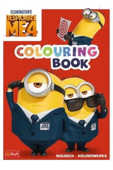 Minionki. Kolorowanka. Malbuch. Colouring book